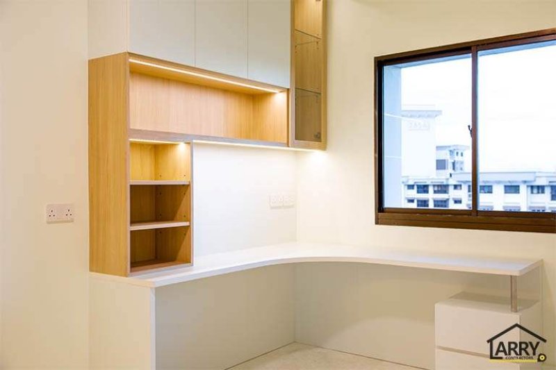 Working From Home in an HDB Flat: Study Corner Points, Aircon, Light and Desk Depth to Settle Before the Carpenter Draws